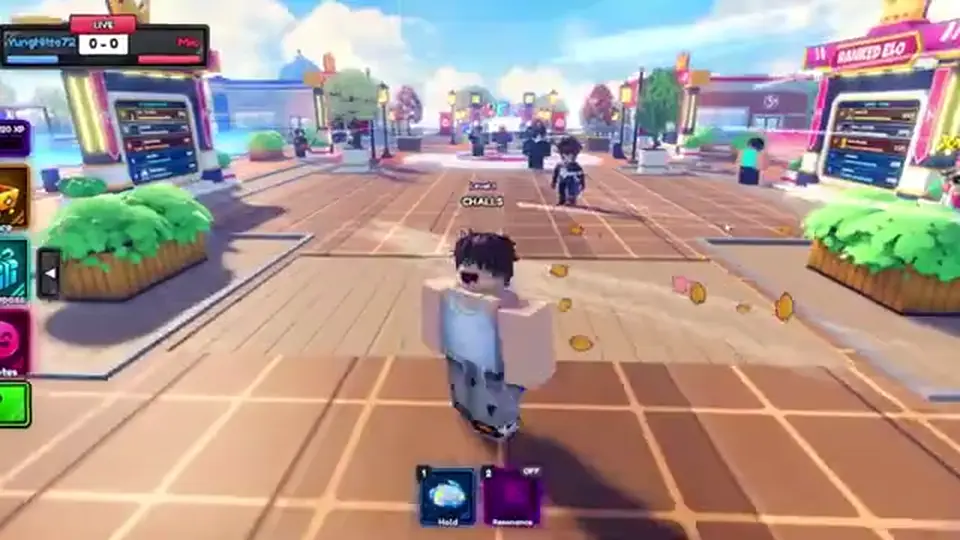 BP, Spin Ticket, and Lucky Spin HUD after redeem